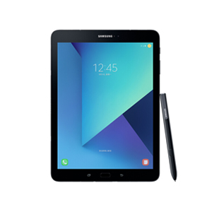 三星Galaxy Tab S3 平板电脑 9.7英寸（4核CPU 2048*1536 4G/32G 指纹识别）全网通 黑色 T825C